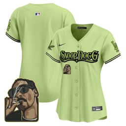 Baseball team Snoop Dogg Women's Jersey - Light Green