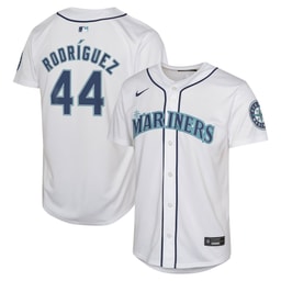 Youth Baseball team Julio Rodr?guez White Home Limited Jersey