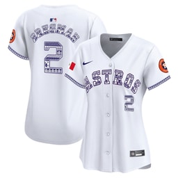 Alex Bregman 2 Baseball team Mexico Women's Jersey - White