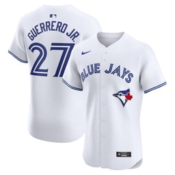 Men's Baseball team Vladimir Guerrero Jr. White Home Elite Player Jersey
