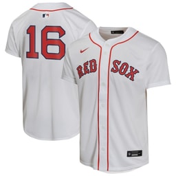 Jarren Duran 16 Baseball team Home Player Game YOUTH Jersey - White