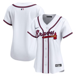 Women's Baseball team White Home Limited Jersey