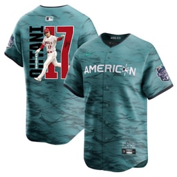 Baseball player 17 Baseball team Signed Run 2023 All-Star Game Limited Player Men's Jersey - Teal