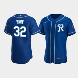 Jesse Hahn 32 Baseball team Team Logo Royal Alternate Jersey
