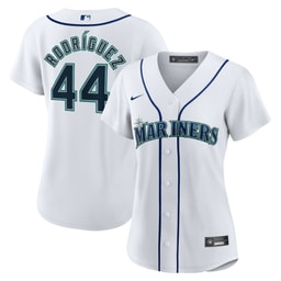 Women's Baseball team Julio Rodr?guez White Home Jersey