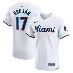 Vidal Brujan 17 Baseball team Home Elite Player Men's Jersey - White