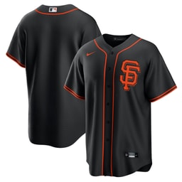 Men's Baseball team Black Alternate Team Jersey