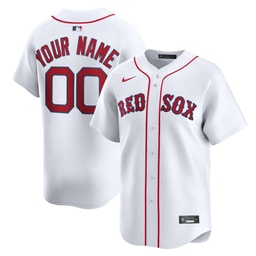 Men's Baseball team White Home Limited Custom Jersey