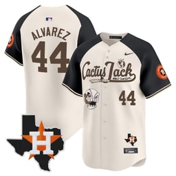 Yordan Alvarez 44 Baseball team Cactus Jack Foundation Fall Classic Limited Men's Jersey