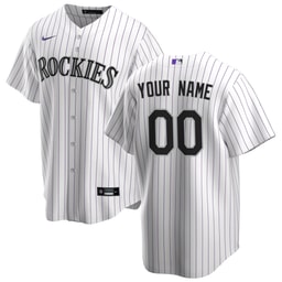 Youth Baseball team Home Custom Jersey, White
