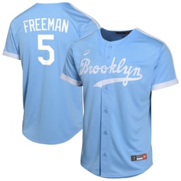 Men's Baseball team Freddie Freeman Royal Limited Cooperstown Collection Alternate Jersey