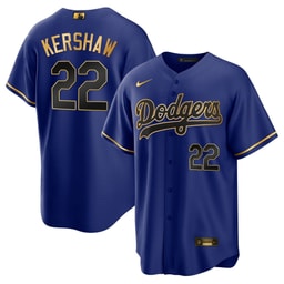 Clayton Kershaw 22 Baseball team Baseball Men's Jersey - Cool Black Royal