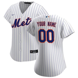 Baseball team Women's Home Custom Jersey - White