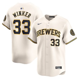 Jesse Winker 33 Baseball team Home Limited Player Men's Jersey - Cream