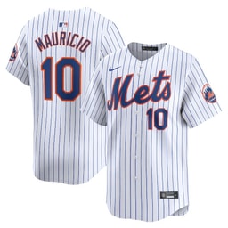 Ronny Mauricio 10 Baseball team Home Limited Player Men's Jersey - White