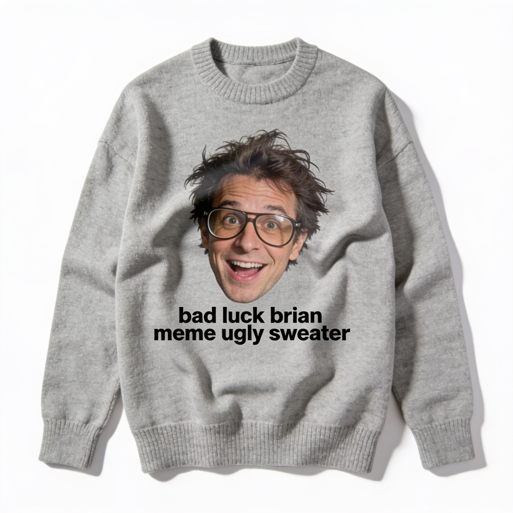 Bad Luck Brian Meme Ugly Sweater