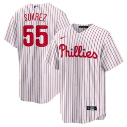 Ranger Su?rez 55 Baseball team Men Jersey - White