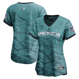 American League 2023 All-Star Game Women's Limited Jersey - Teal