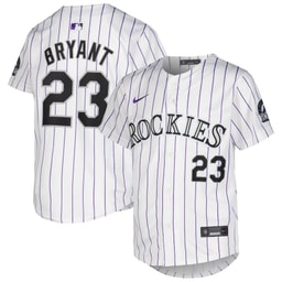 Kris Bryant 23 Baseball team Home Limited Player YOUTH Jersey - White
