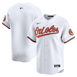 Men's Baseball team Limited White Home Blank Jersey
