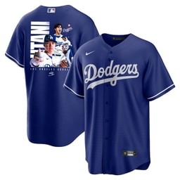 Baseball player 17 Baseball team Signed Name 2023 Alternate Men's Jersey - Royal