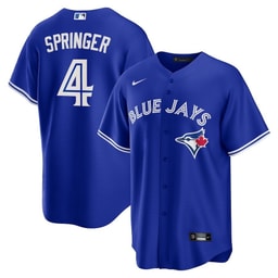 George Springer 4 Baseball team Alternate Jersey - Royal