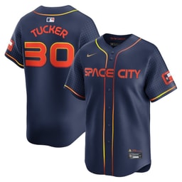 Kyle Tucker 30 Baseball team City Connect Limited Men's Jersey - Navy