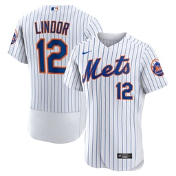 Men's Baseball team Francisco Lindor White Home Player Jersey