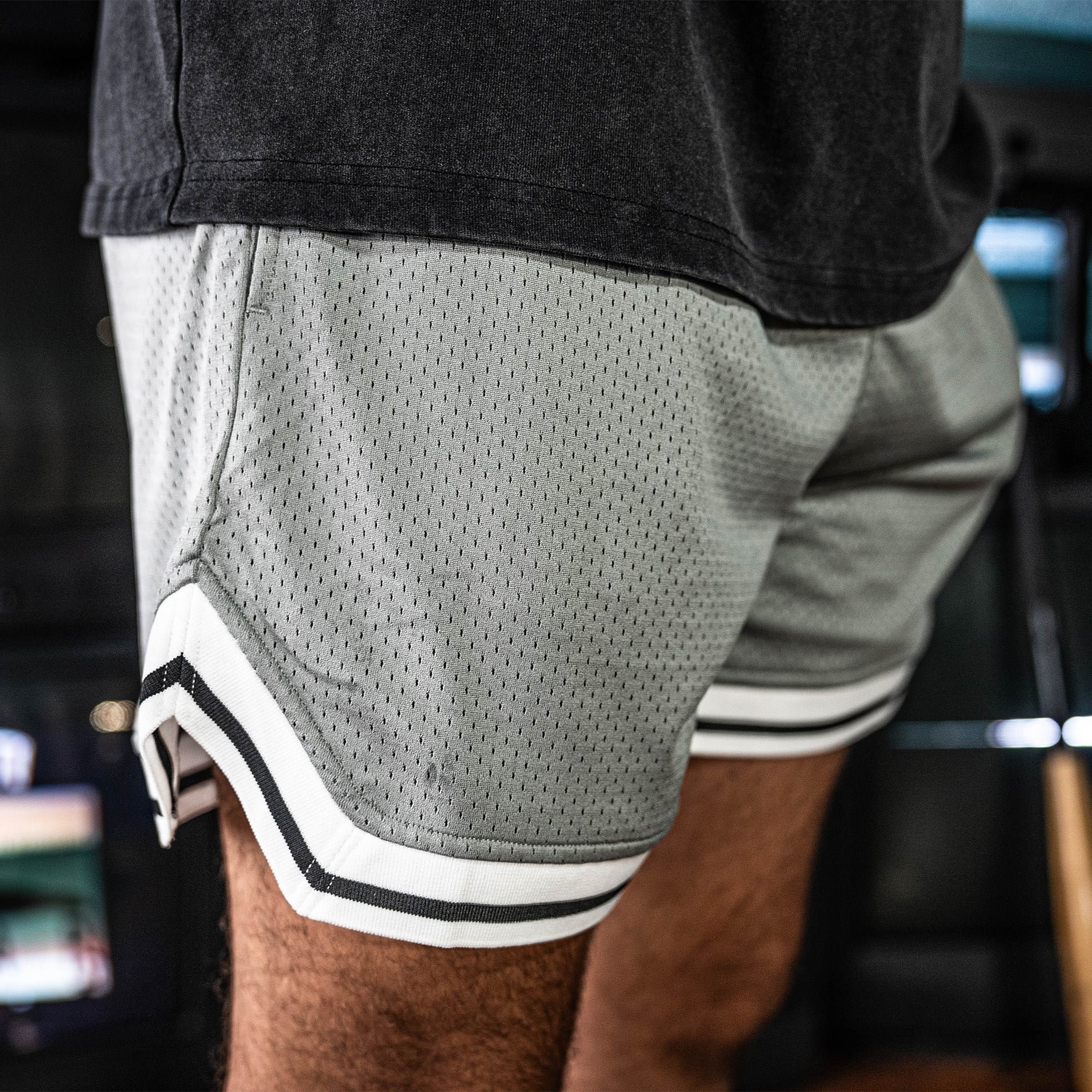 Court Shorts - Slate Gray