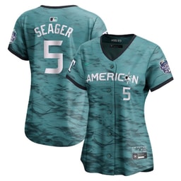 Corey Seager 5 American League Women's 2023 All-Star Game Limited Jersey - Teal
