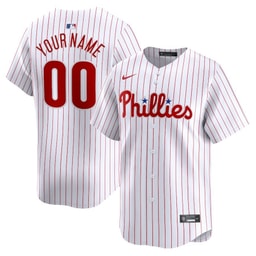 Baseball team Home Limited Custom YOUTH Jersey - White