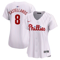 Women's Baseball team Nick Castellanos White Home Limited Player Jersey
