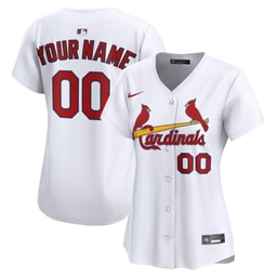 Women's Baseball team White Home Limited Custom Jersey