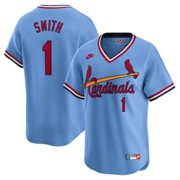 Men's Baseball team Ozzie Smith Royal Throwback Cooperstown Limited Jersey