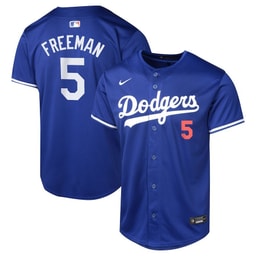 Freddie Freeman 5 Baseball team Alternate Limited Youth Jersey - Royal