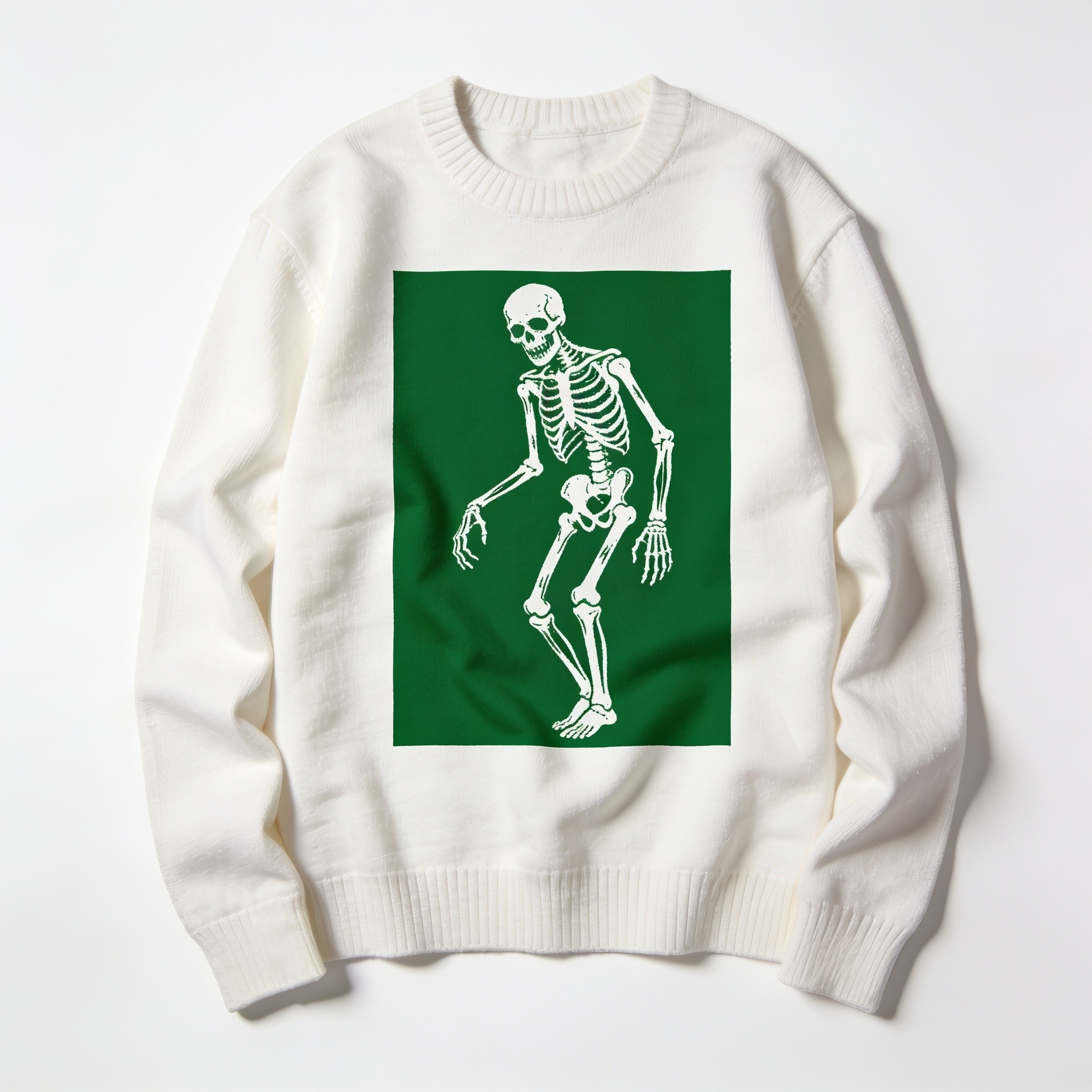 White Zombie Ugly Sweater