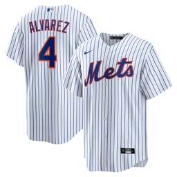 Men's Baseball team Francisco Alvarez White Player Jersey