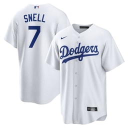 Blake Snell 7 Baseball team Home Player Men's Jersey - White