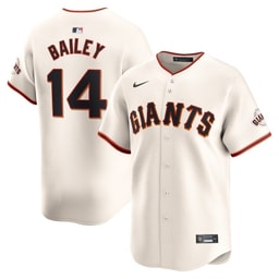 Patrick Bailey 14 Baseball team Home Limited Men's Jersey - Cream