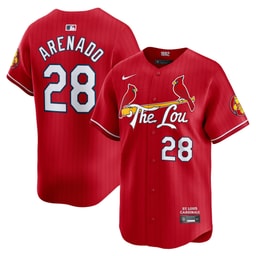 Men's Baseball team Nolan Arenado 2024 City Connect Limited Player Jersey, Red