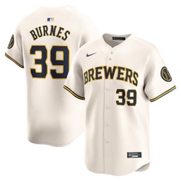 Corbin Burnes 39 Baseball team Home Limited Player Men's Jersey - Cream