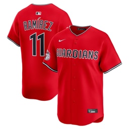 Men's Baseball team Jose Ramirez Red Alternate Limited Jersey