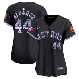 Yordan ?lvarez 44 Baseball team Mexico Women's Jersey - Black