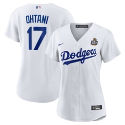 Baseball player 17 Baseball team Women's 2024 World Series Home Jersey - White