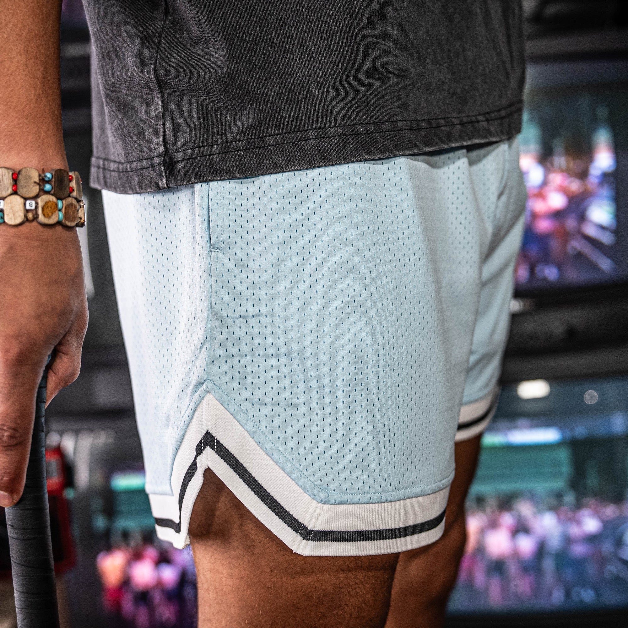 Court Shorts - Powder Blue