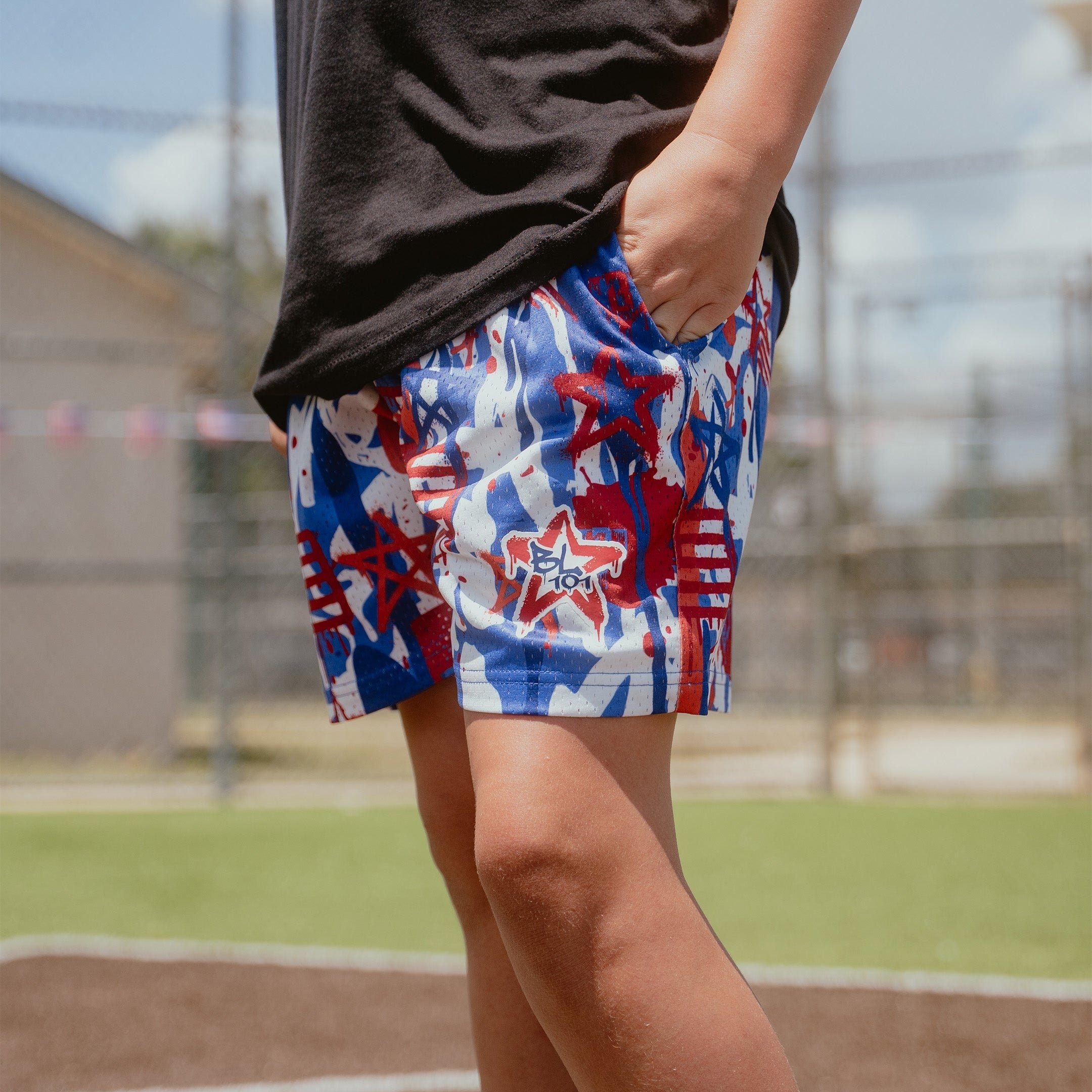 Graffiti Stars Shorts - USA