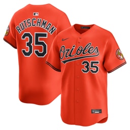 Men's Baseball team Adley Rutschman Orange 2nd Alternate Limited Player Jersey