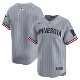 Baseball team Road Limited Men's Jersey - Gray