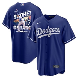 Baseball player 17 Baseball team Signed Homerun 2023 Alternate Men's Jersey - Royal