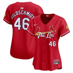 Women's Baseball team Paul Goldschmidt 2024 City Connect Limited Player Jersey, Red